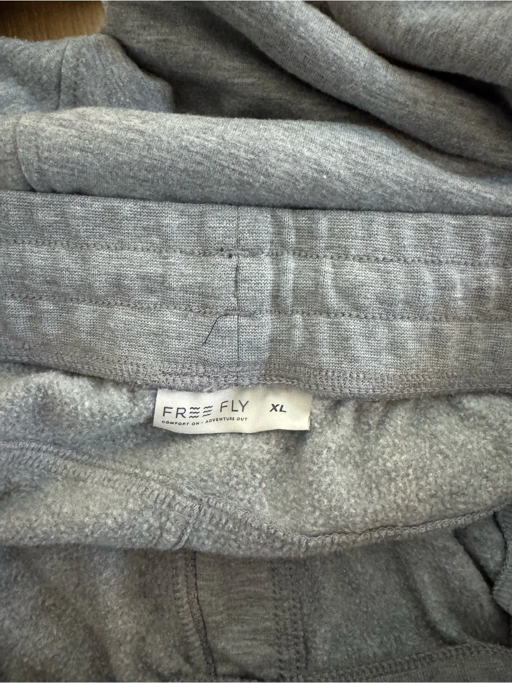 Free Fly Men's Bamboo Lightweight Fleece Jogger - Heather Grey